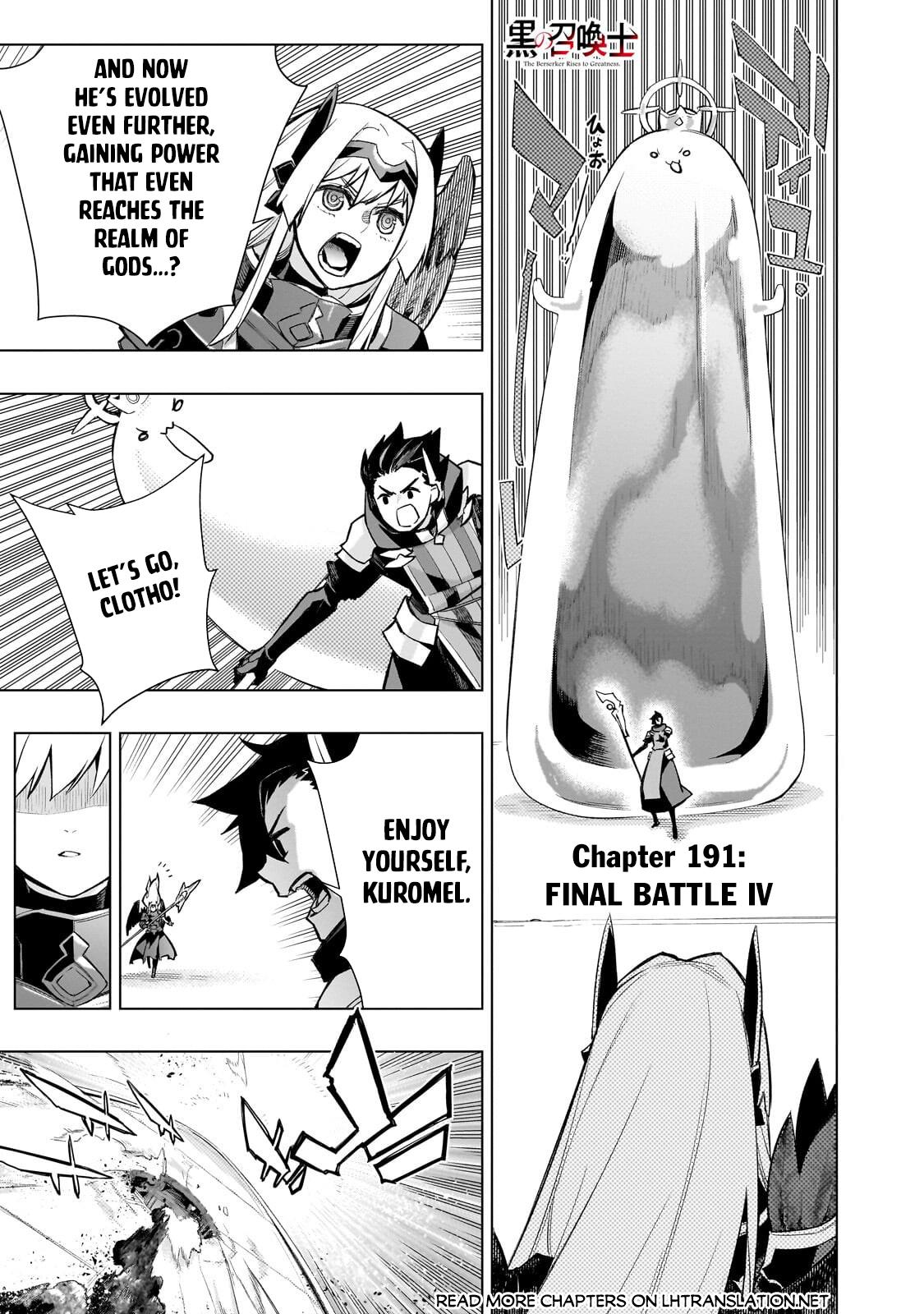 Kuro no Shoukanshi Chap 191 - Next Chap 192