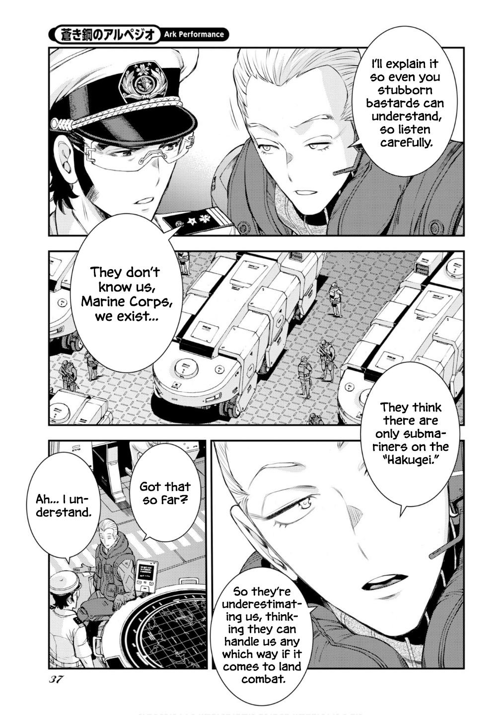Aoki Hagane no Arpeggio Chap 174 - Next Chap 175