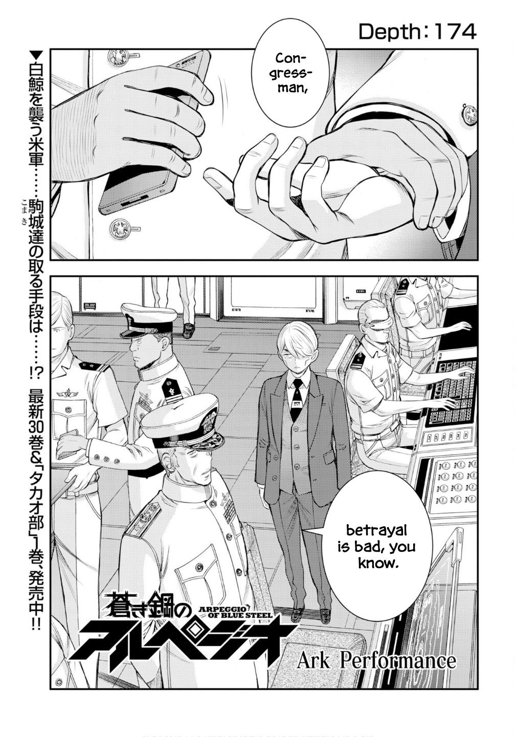Aoki Hagane no Arpeggio Chap 174 - Next Chap 175