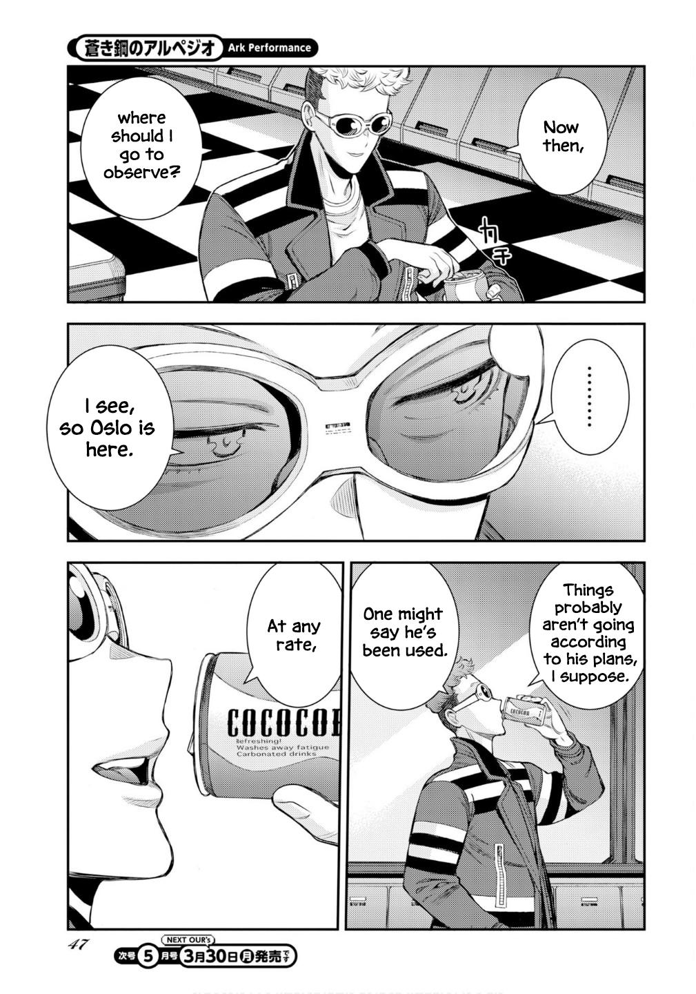 Aoki Hagane no Arpeggio Chap 174 - Next Chap 175