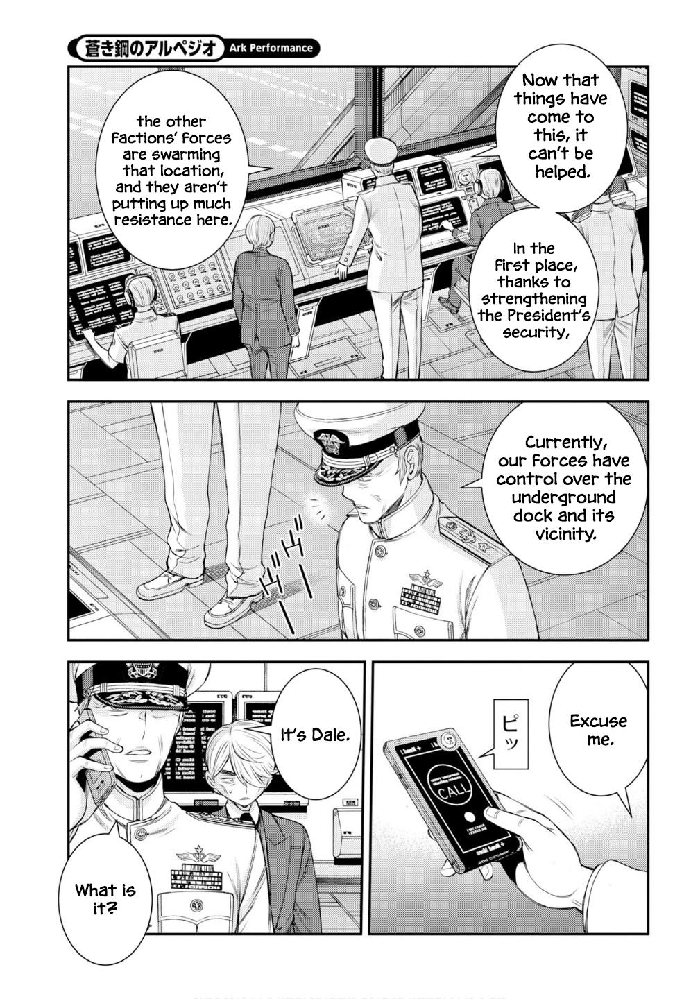 Aoki Hagane no Arpeggio Chap 174 - Next Chap 175