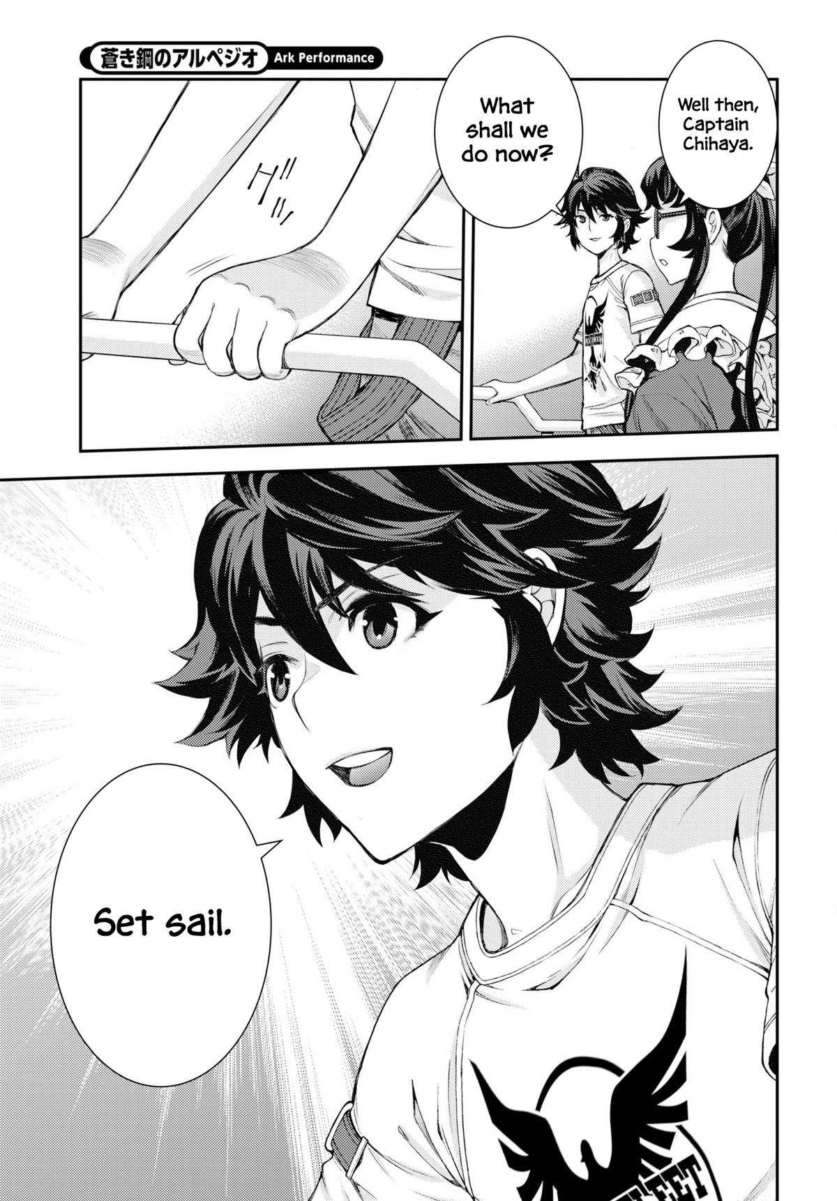 Aoki Hagane no Arpeggio Chap 175 - Next Chap 176