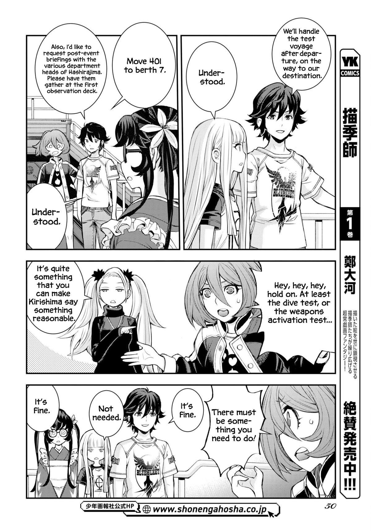 Aoki Hagane no Arpeggio Chap 175 - Next Chap 176