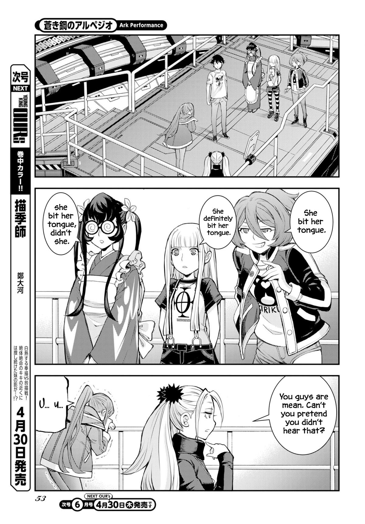 Aoki Hagane no Arpeggio Chap 175 - Next Chap 176