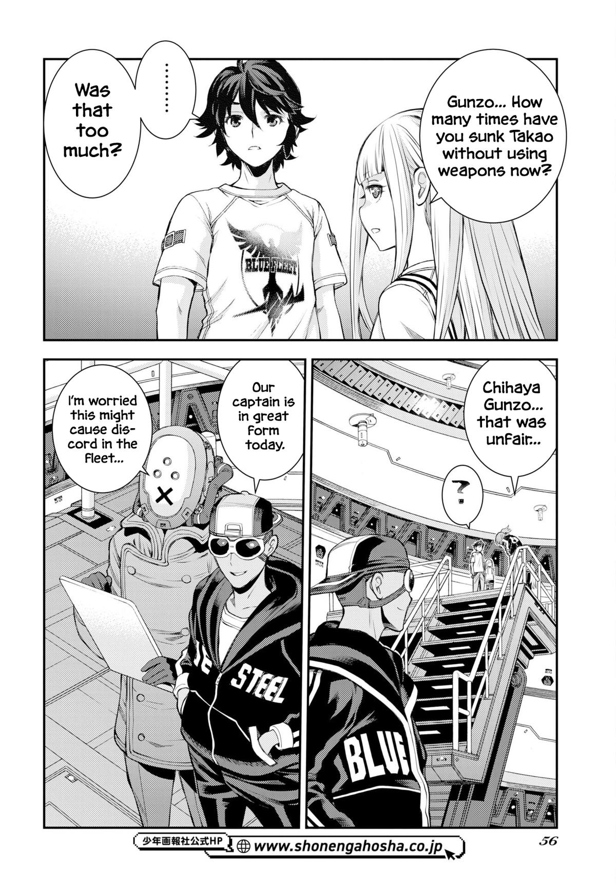 Aoki Hagane no Arpeggio Chap 175 - Next Chap 176