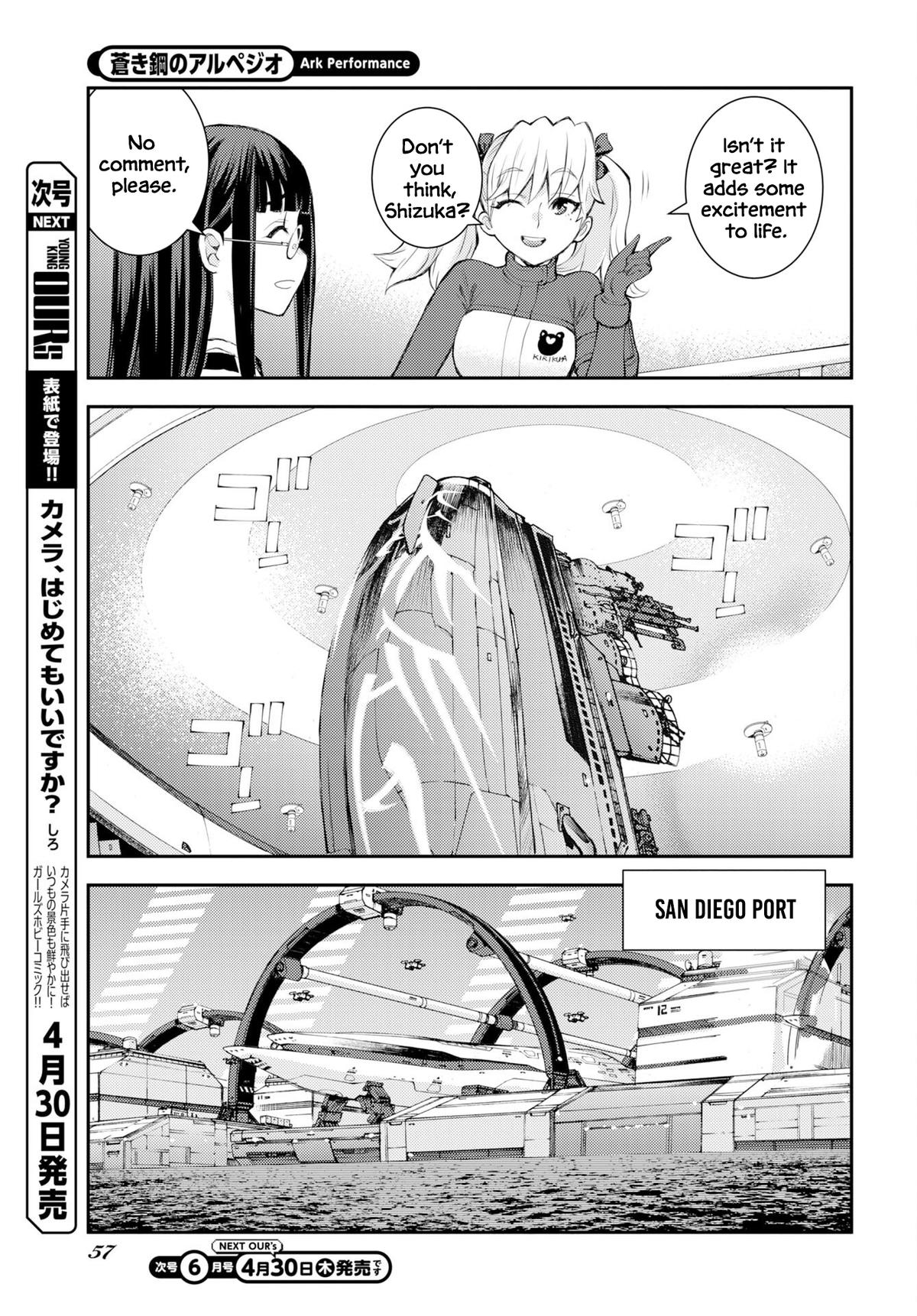 Aoki Hagane no Arpeggio Chap 175 - Next Chap 176