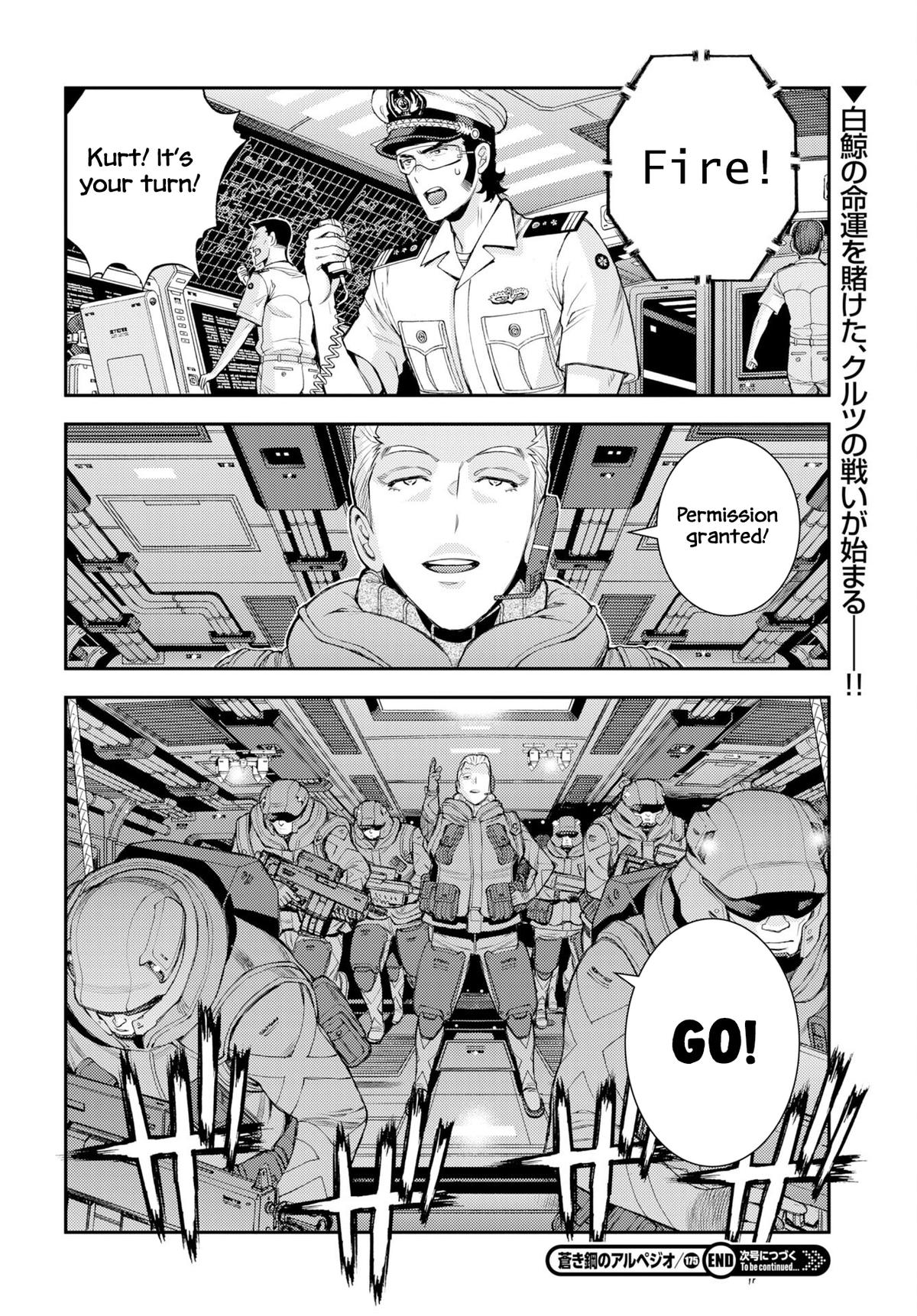 Aoki Hagane no Arpeggio Chap 175 - Next Chap 176