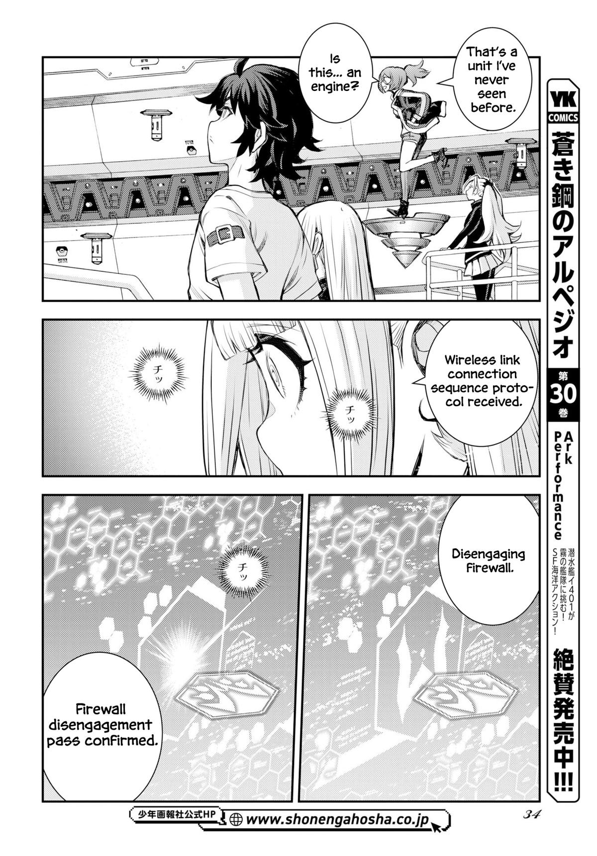Aoki Hagane no Arpeggio Chap 175 - Next Chap 176
