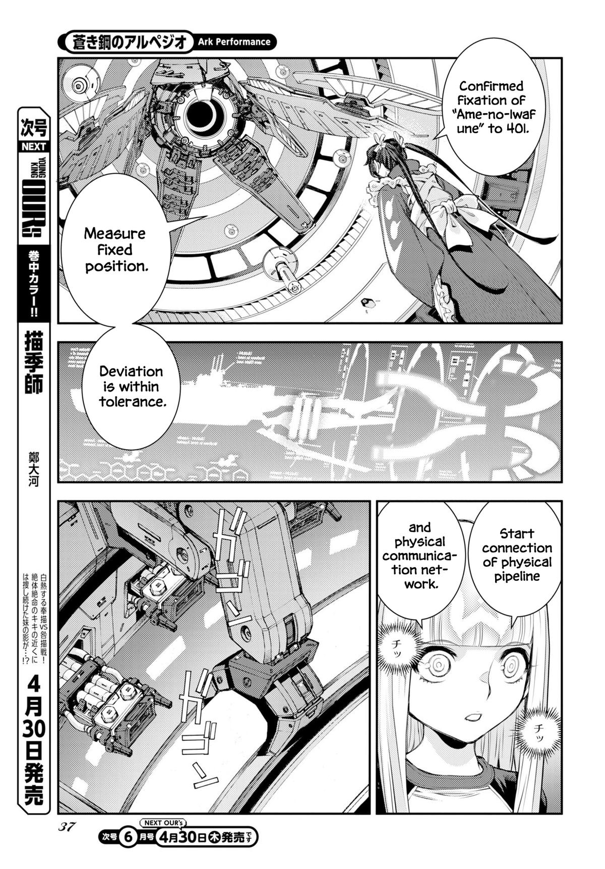 Aoki Hagane no Arpeggio Chap 175 - Next Chap 176