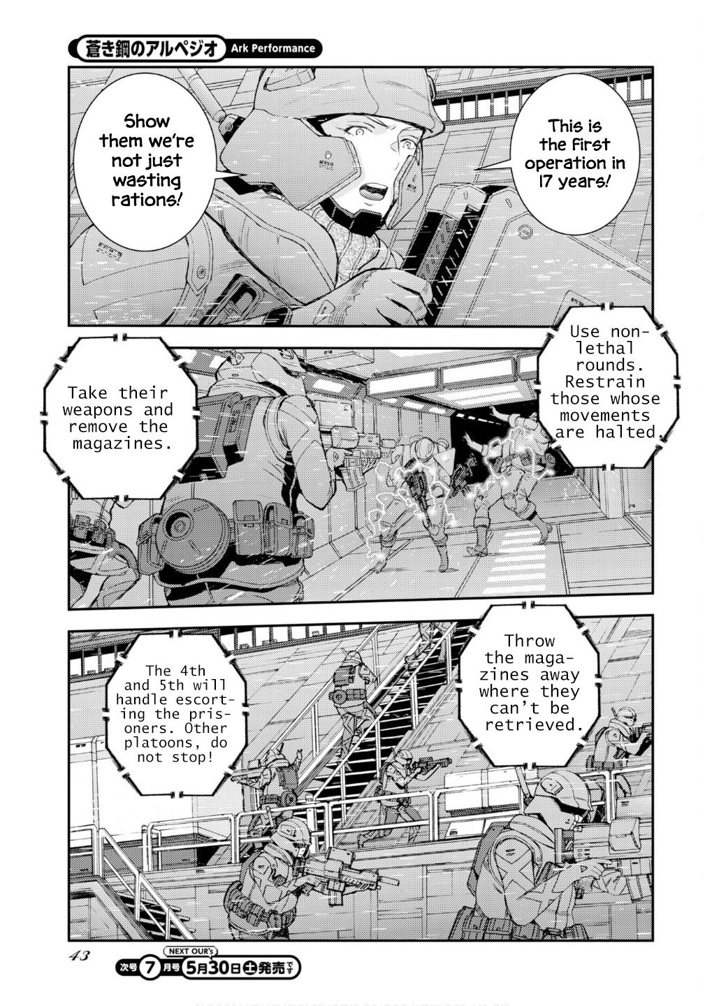 Aoki Hagane no Arpeggio Chap 176 - Next Chap 177