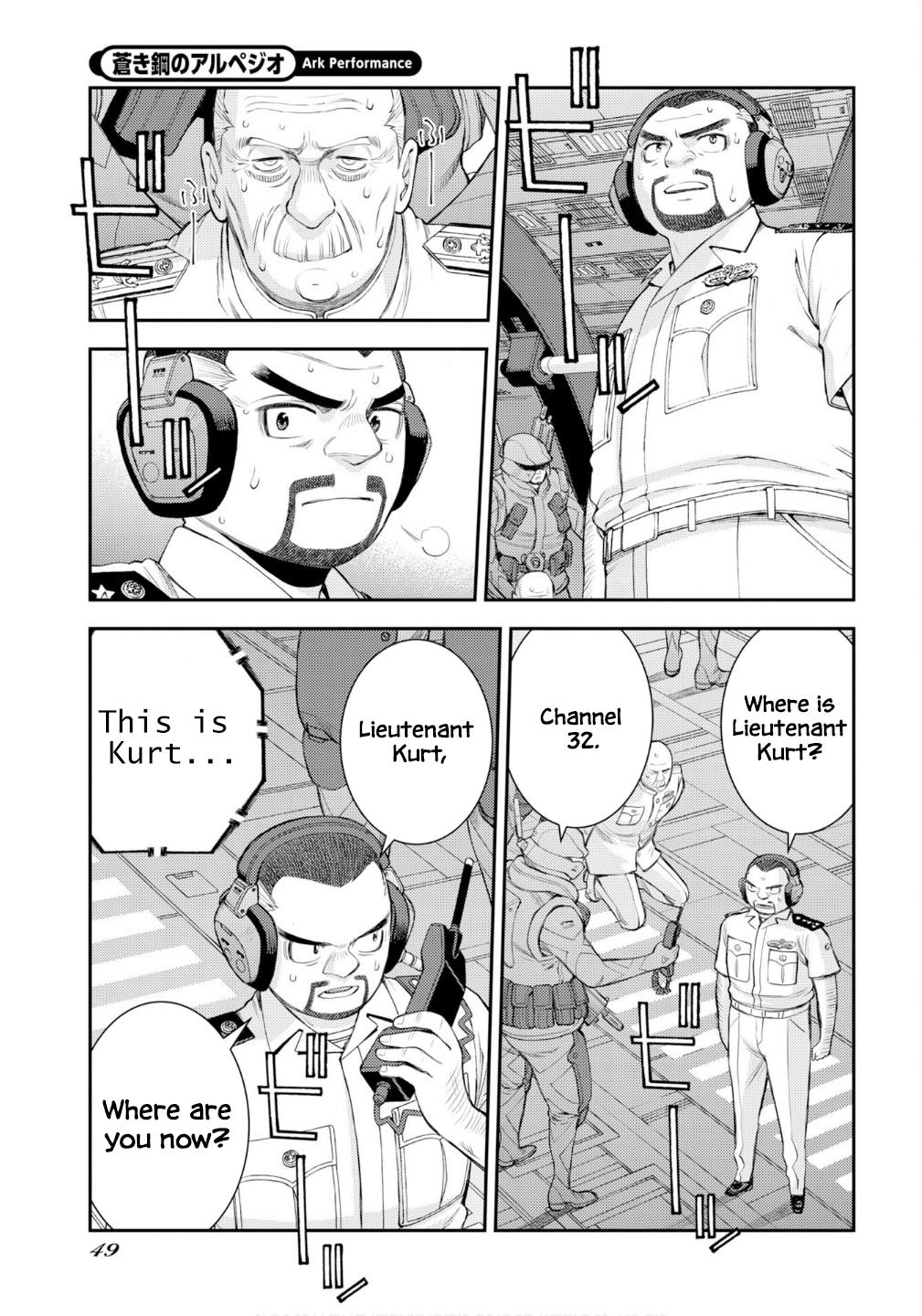 Aoki Hagane no Arpeggio Chap 176 - Next Chap 177