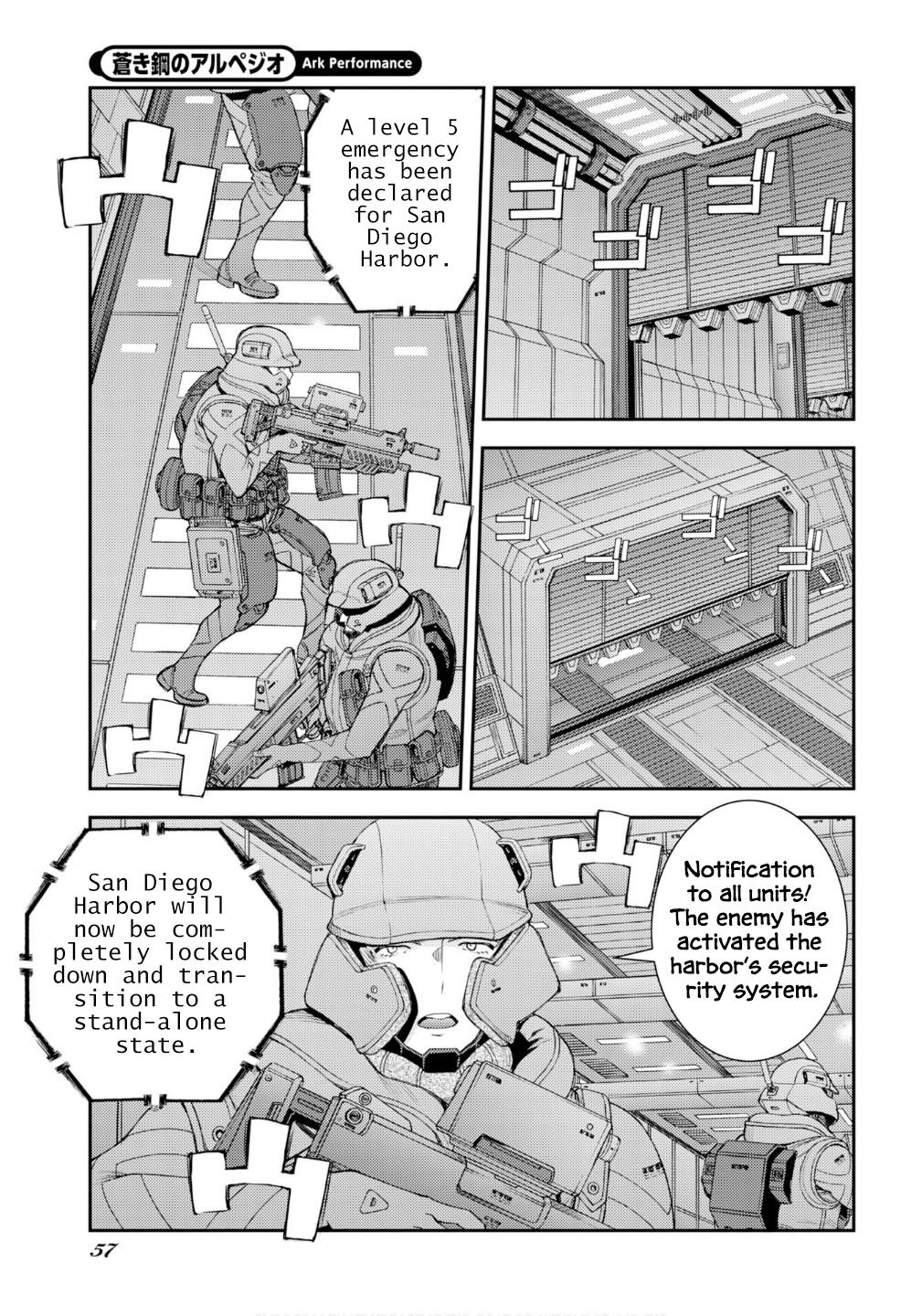 Aoki Hagane no Arpeggio Chap 176 - Next Chap 177