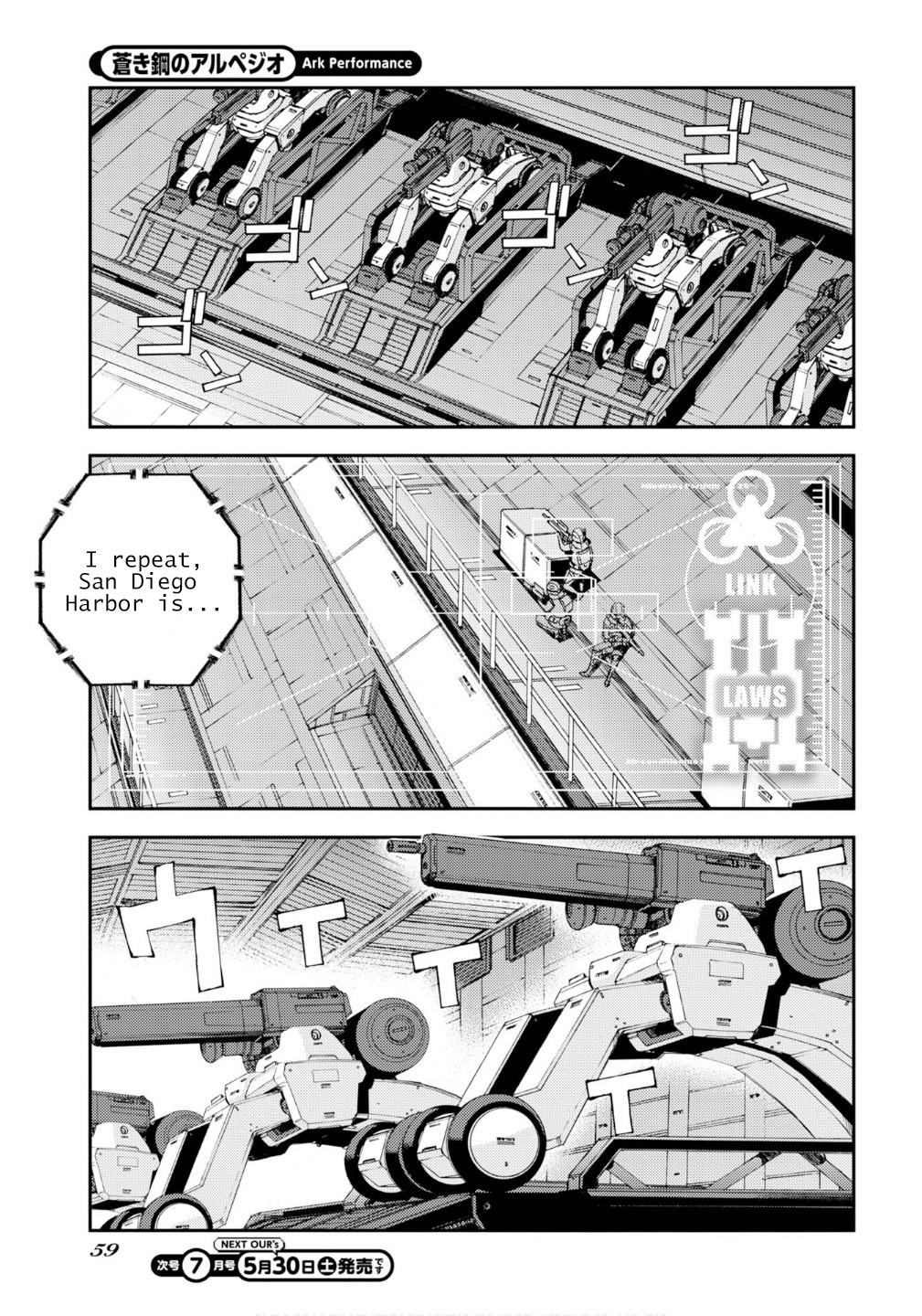 Aoki Hagane no Arpeggio Chap 176 - Next Chap 177