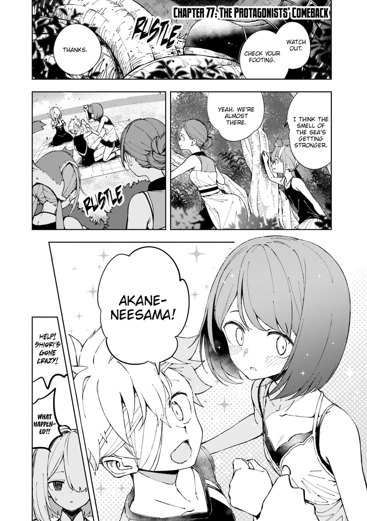 Joukamachi no Dandelion Chap 77 - Next Chap 78