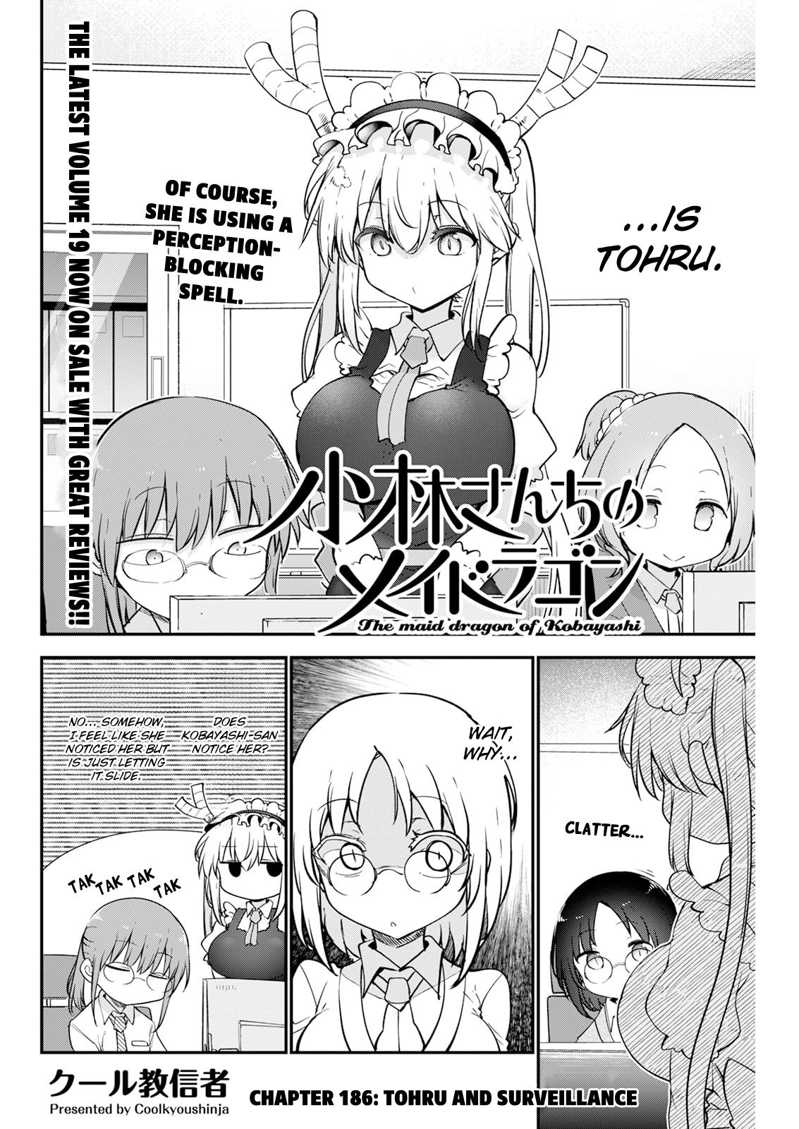 Kobayashi-san chi no Maid Dragon Chap 186 - Next Chap 187