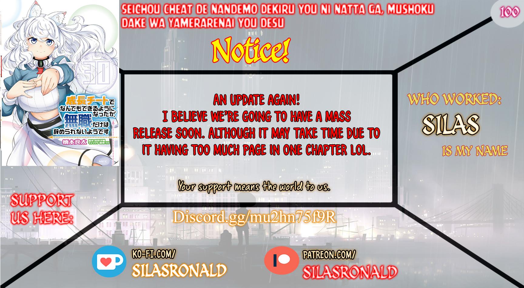 Seichou Cheat de Nandemo Dekiru you ni Natta ga Chap 100 - Next Chap 101
