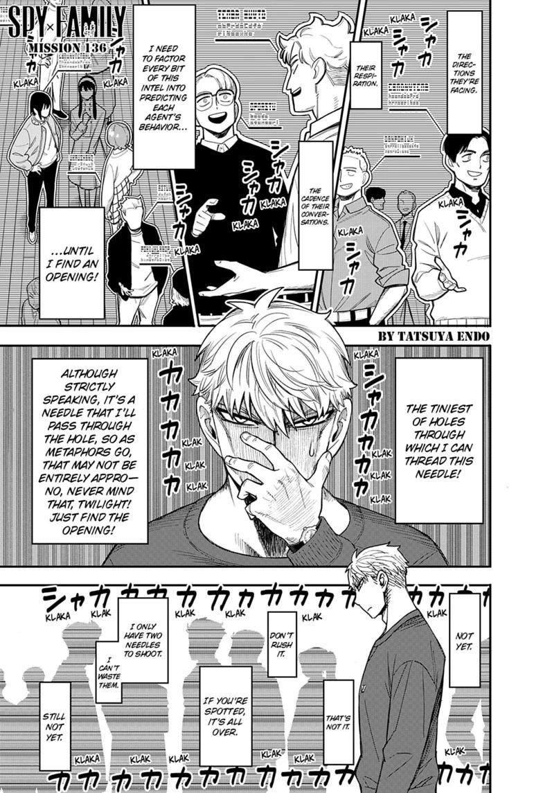 SPY x FAMILY Chap 136 - Next Chap 137