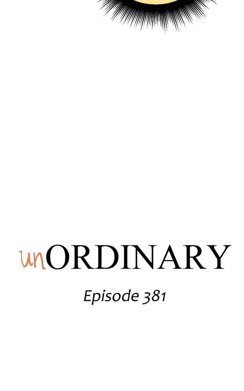 unOrdinary Chap 381 - Next Chap 382