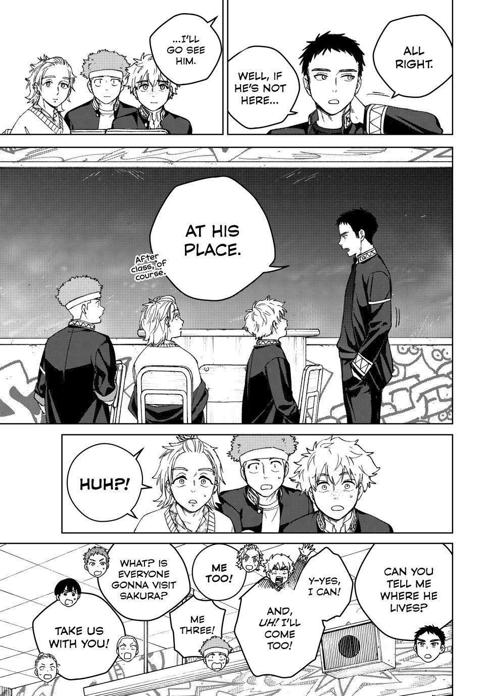 Wind Breaker (NII Satoru) Chap 218 - Next Chap 219