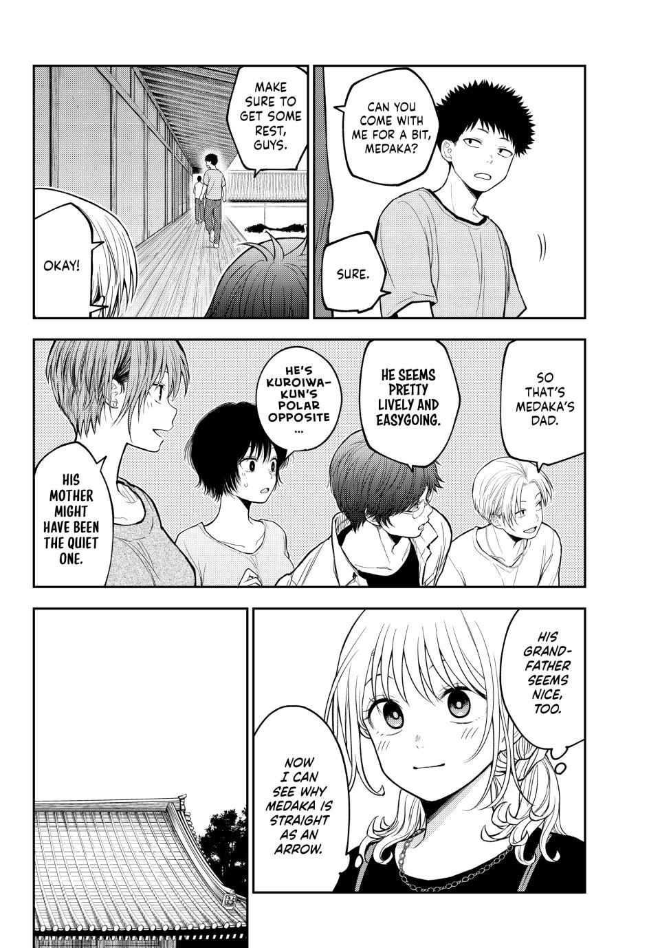 Kuroiwa Medaka ni Watashi no Kawaii ga Tsuujinai Chap 224 - Next Chap 225