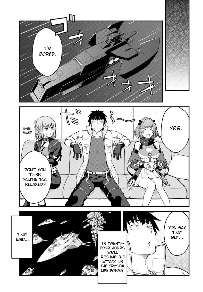 Mezametara Saikyou Soubi to Uchuusen-mochi Datta no de Chap 57.1 - Next Chap 58.1