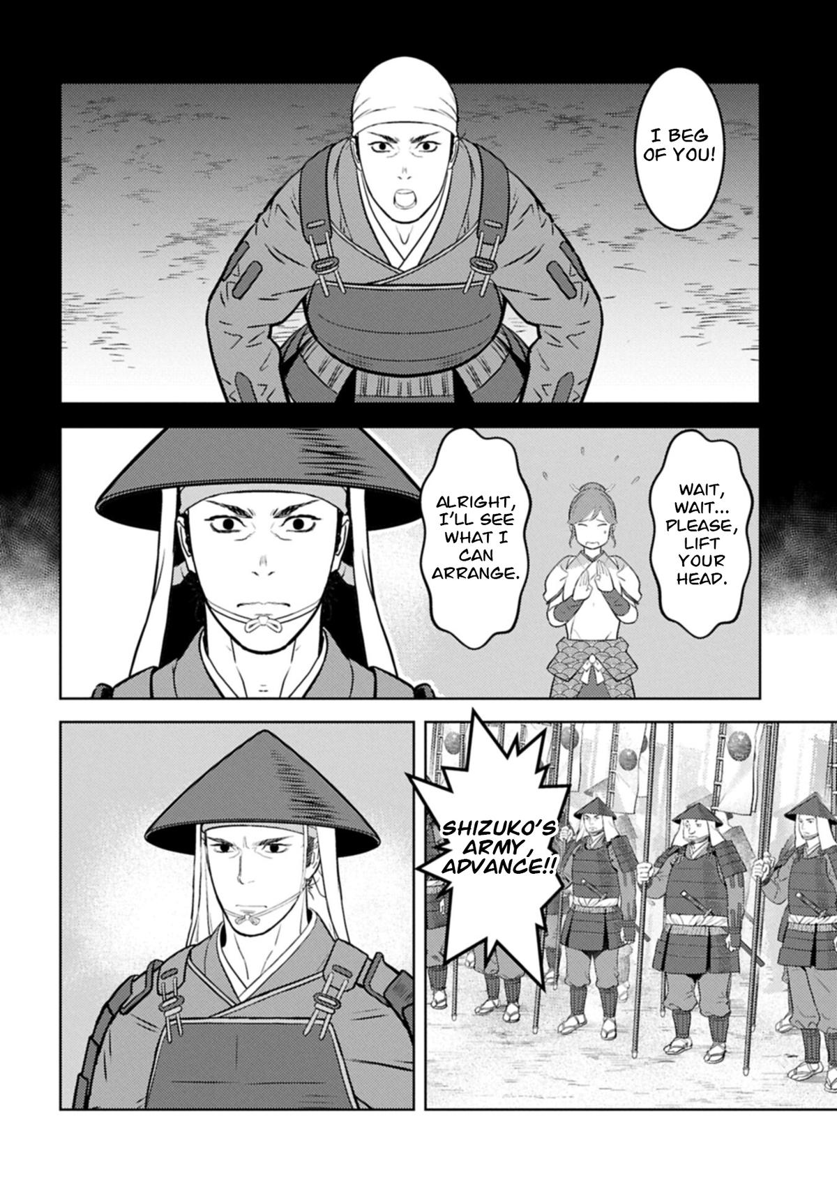 Sengoku Komachi Kuroutan: Noukou Giga Chap 101 - Next Chap 102