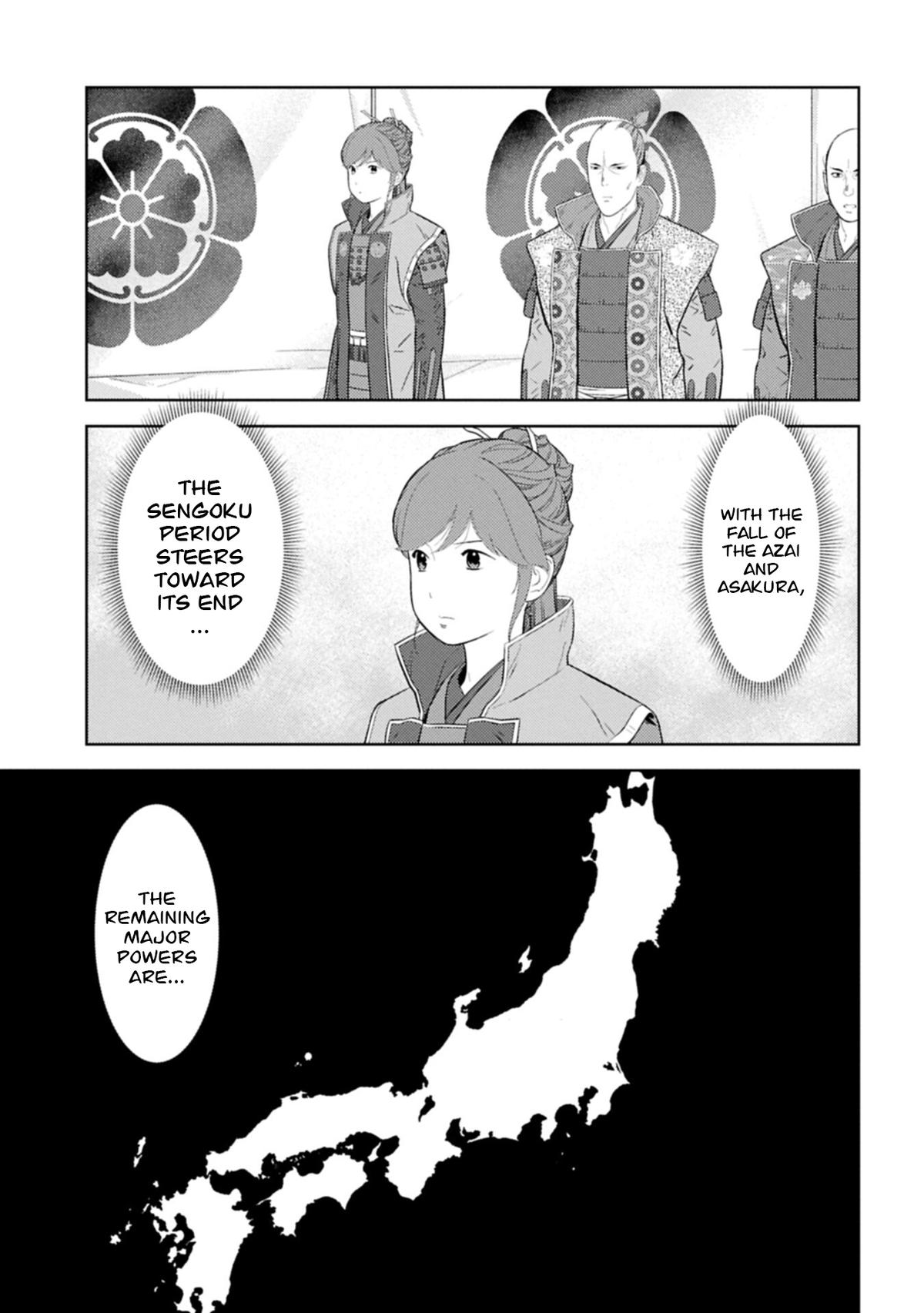 Sengoku Komachi Kuroutan: Noukou Giga Chap 102 - Next Chap 103