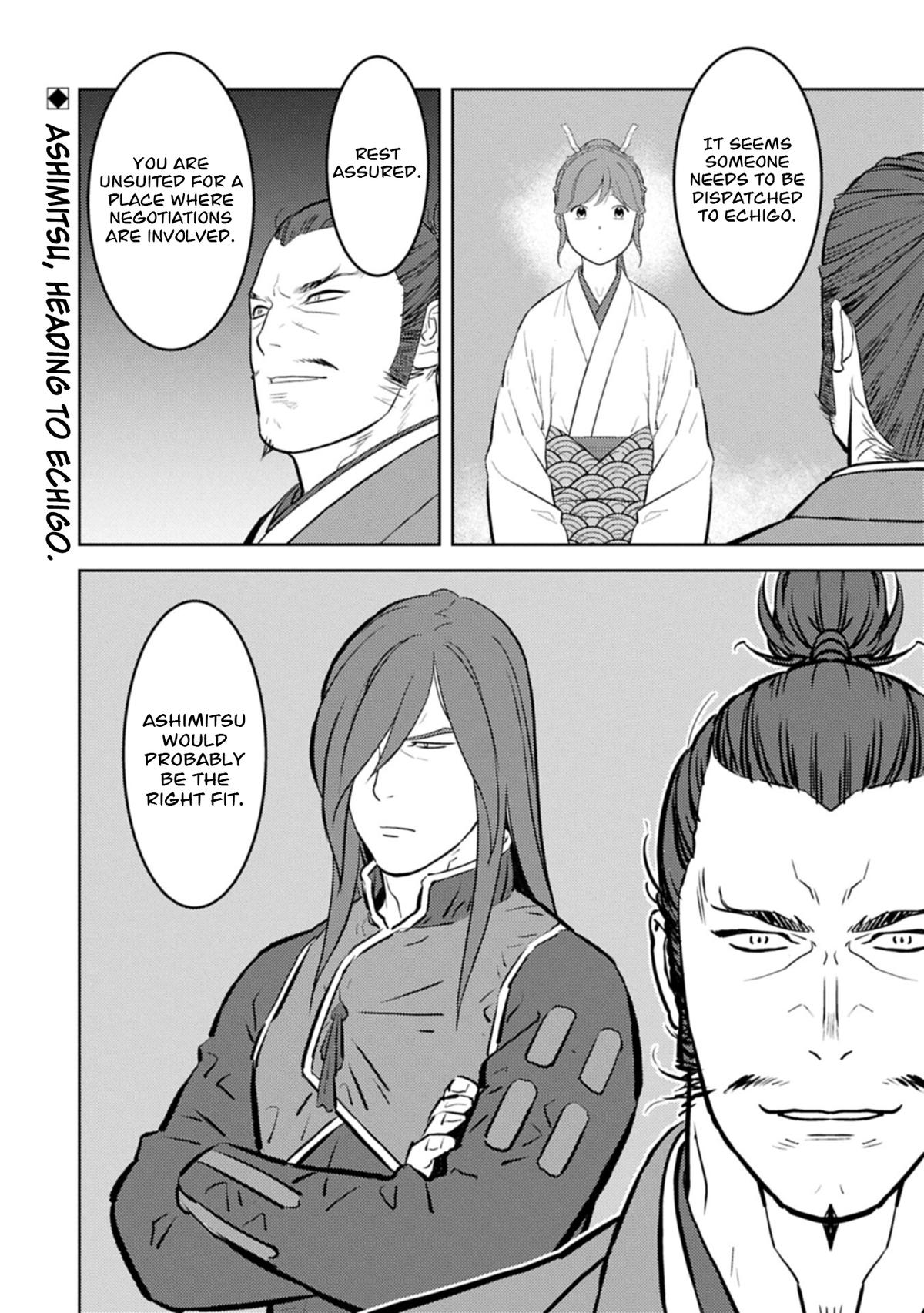 Sengoku Komachi Kuroutan: Noukou Giga Chap 102 - Next Chap 103