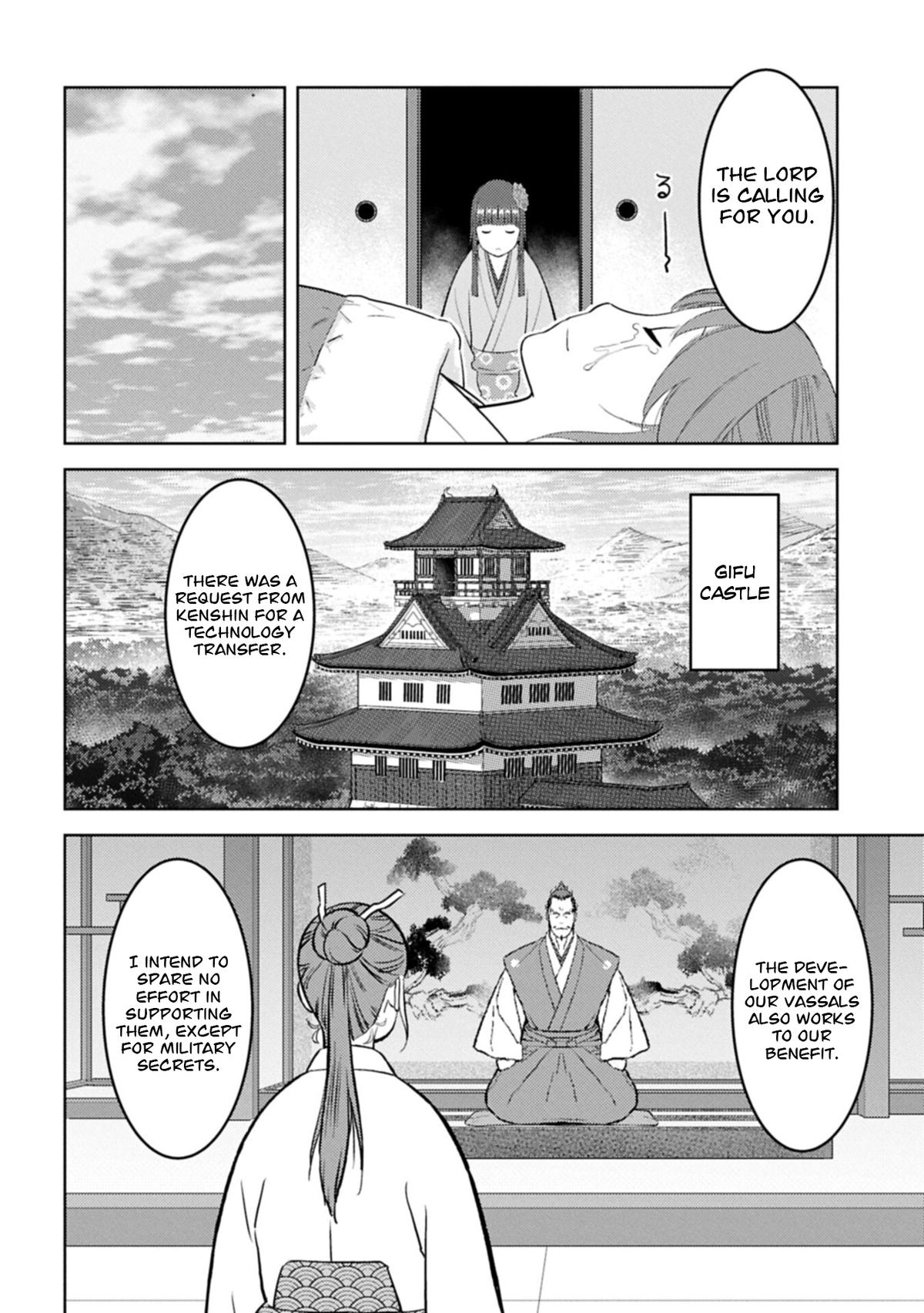 Sengoku Komachi Kuroutan: Noukou Giga Chap 102 - Next Chap 103