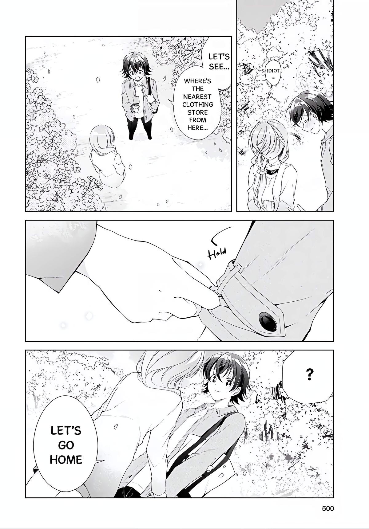 Isshiki-san wa Koi wo Shiritai. Chap 52.5 - Next Chap 53.5