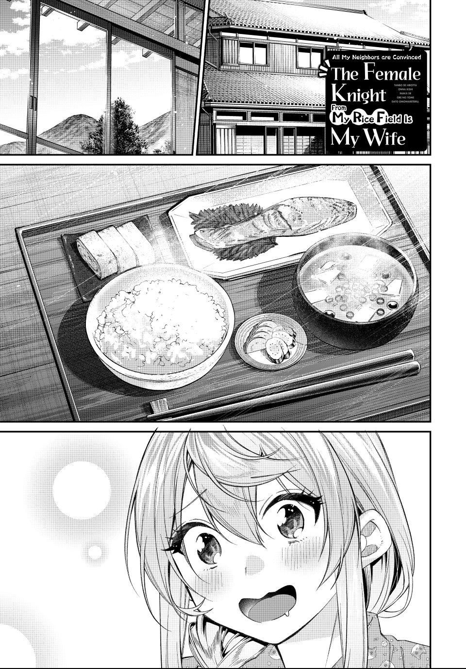 Tanbo de Hirotta Onna Kishi, Inaka de Ore no Yome dato Omowareteiru Chap 72 - Next Chap 73