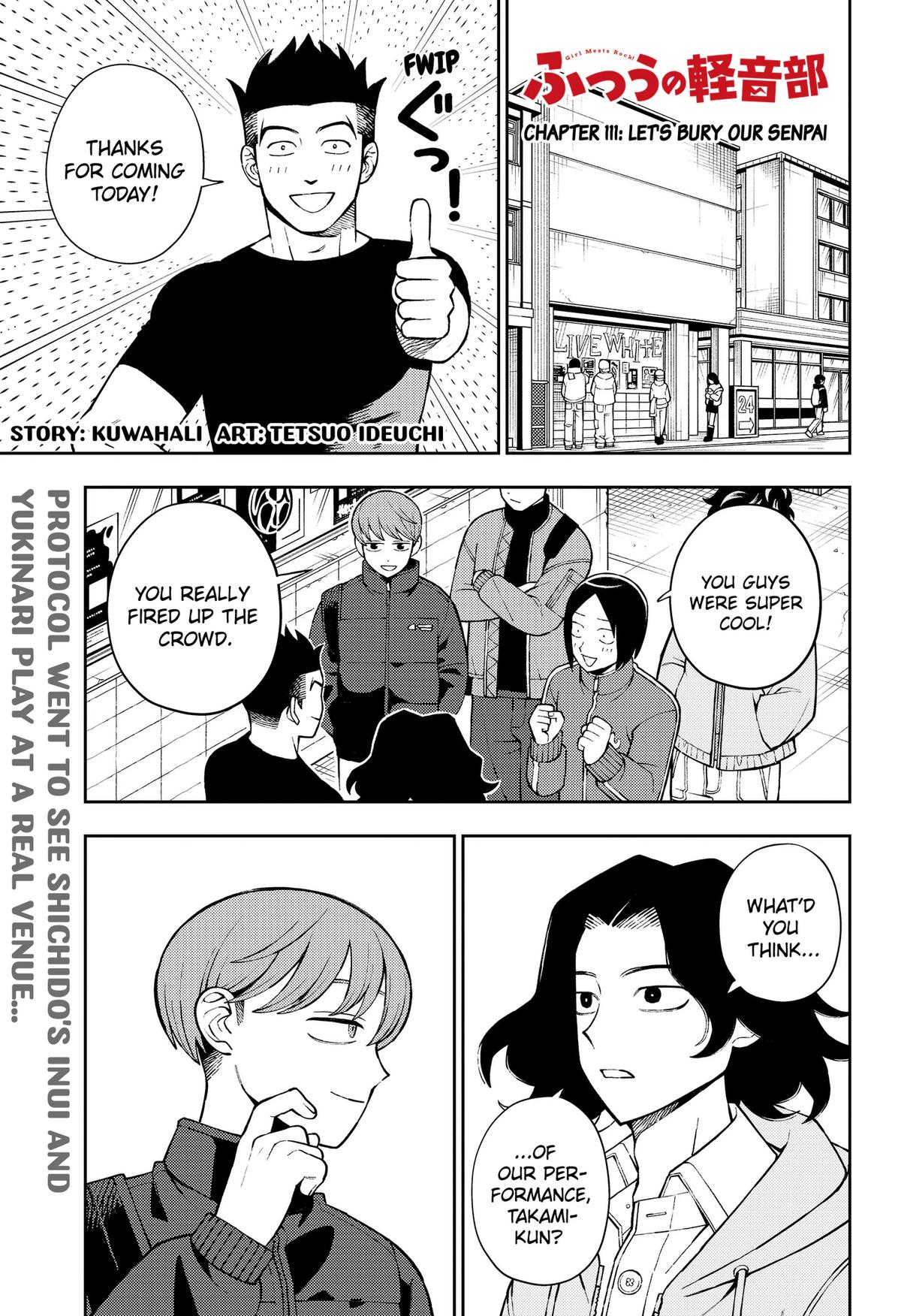 Girl meets Rock! Chap 111 - Next Chap 112