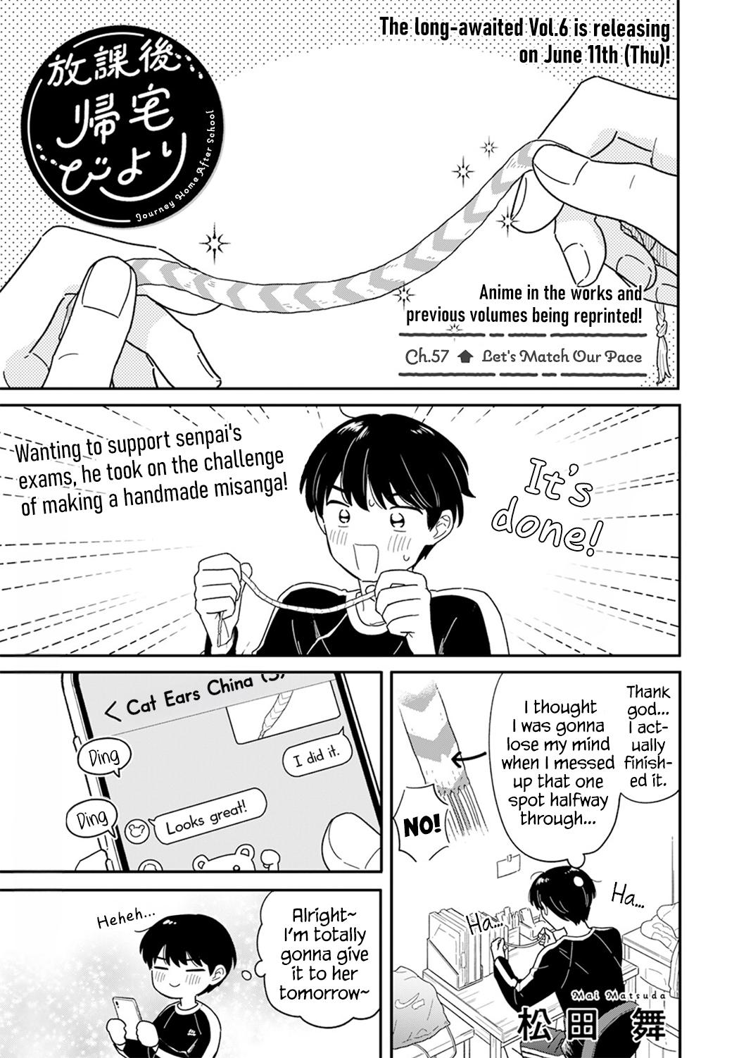 Houkago Kitaku Biyori Chap 57 - Next Chap 58