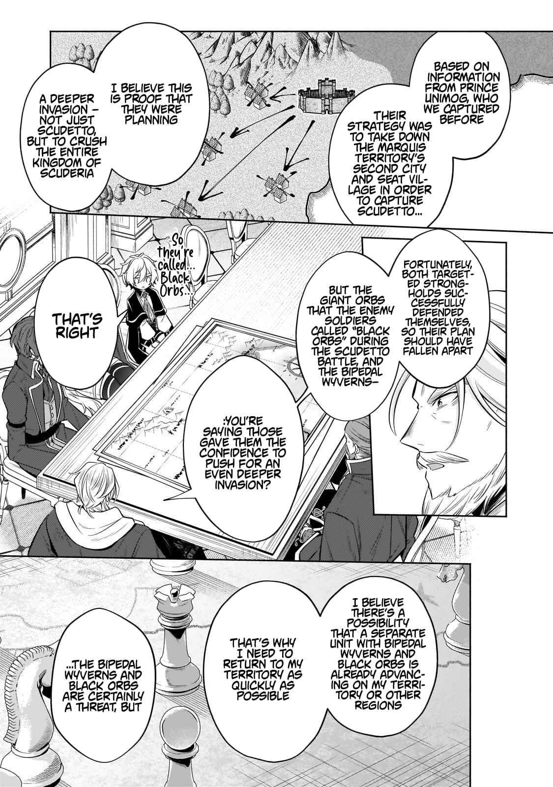Okiraku Ryoushu no Tanoshii Ryouchi Bouei Chap 42.2 - Next Chap 43.2