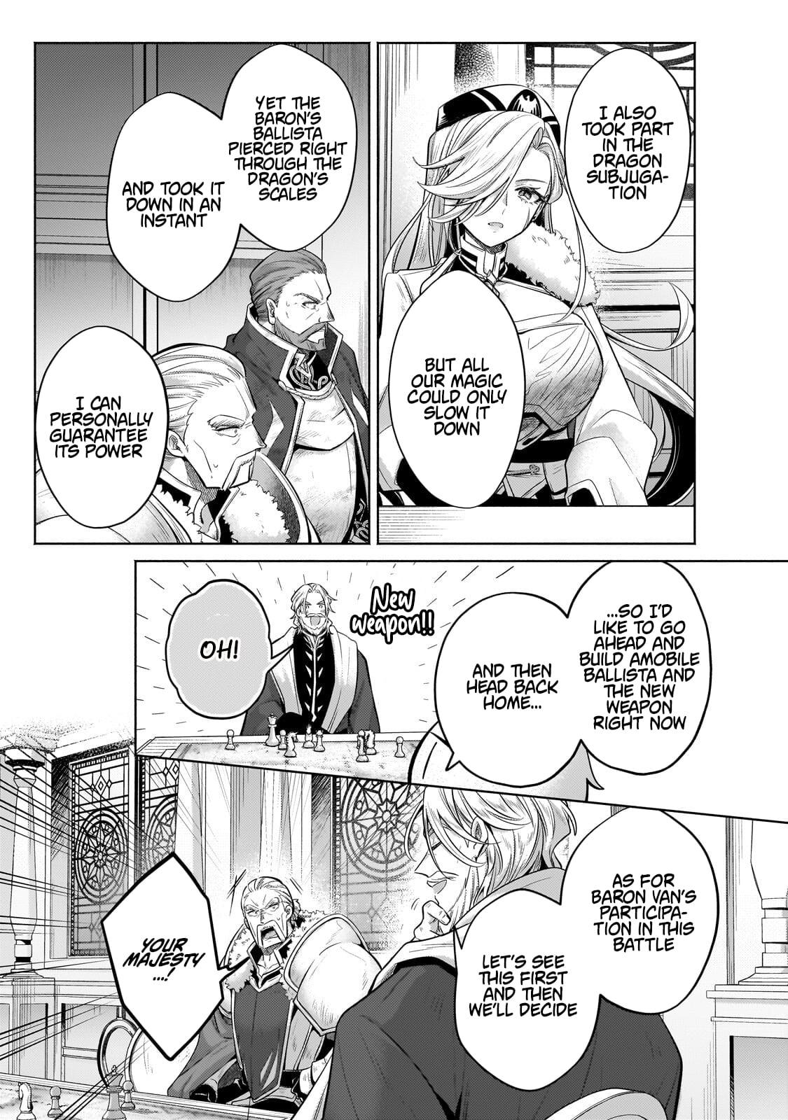 Okiraku Ryoushu no Tanoshii Ryouchi Bouei Chap 42.3 - Next Chap 43.3