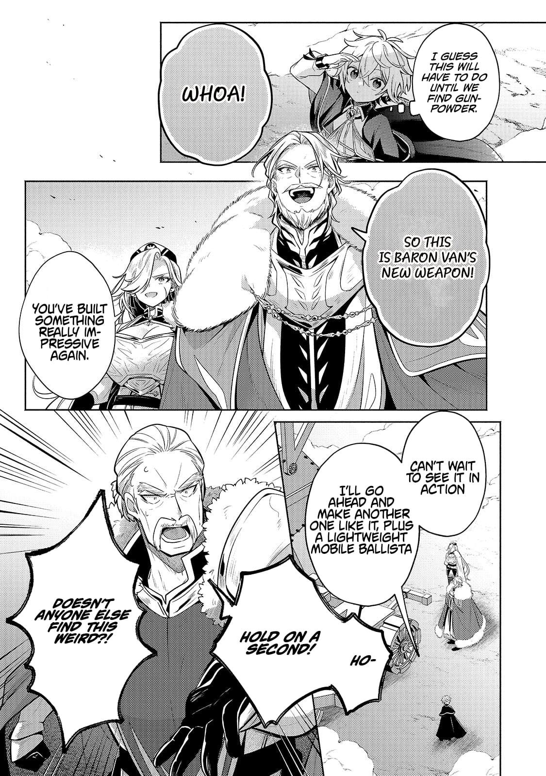 Okiraku Ryoushu no Tanoshii Ryouchi Bouei Chap 43.1 - Next Chap 44.1