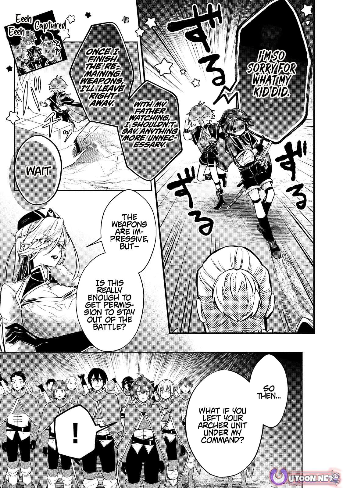 Okiraku Ryoushu no Tanoshii Ryouchi Bouei Chap 43.1 - Next Chap 44.1