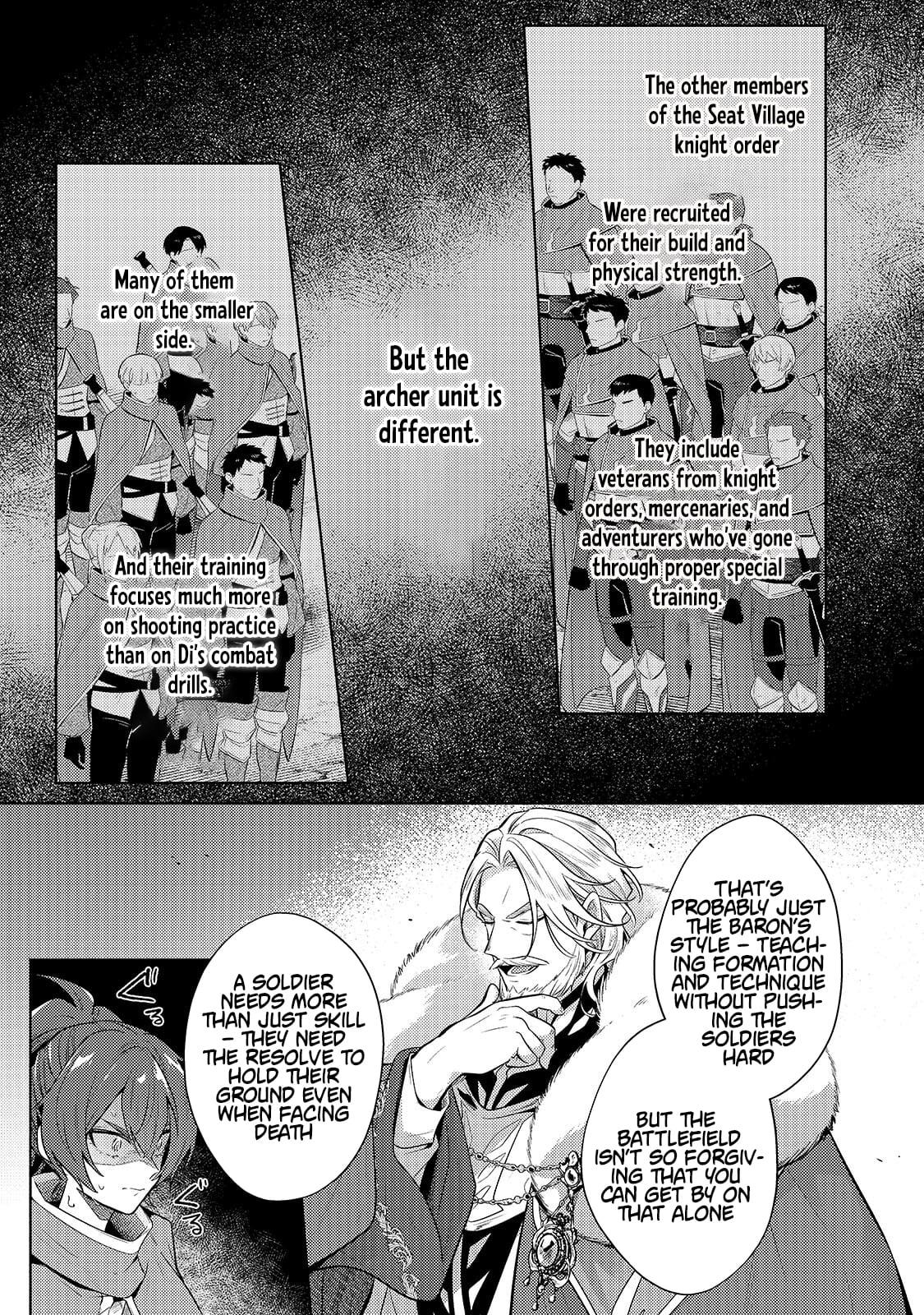 Okiraku Ryoushu no Tanoshii Ryouchi Bouei Chap 43.1 - Next Chap 44.1