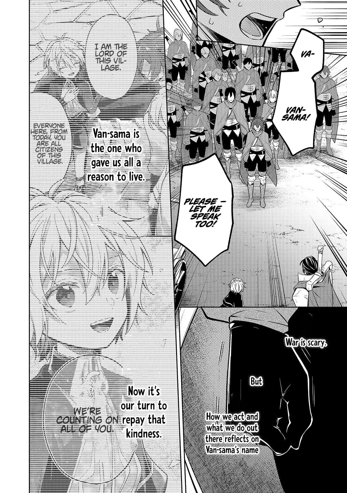 Okiraku Ryoushu no Tanoshii Ryouchi Bouei Chap 43.1 - Next Chap 44.1