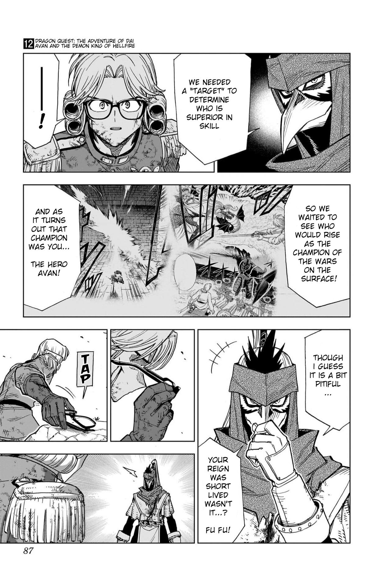 Dragon Quest: Dai no Daibouken - Yuusha Avan to Gokuen no Maou Chap 46 - Next Chap 47