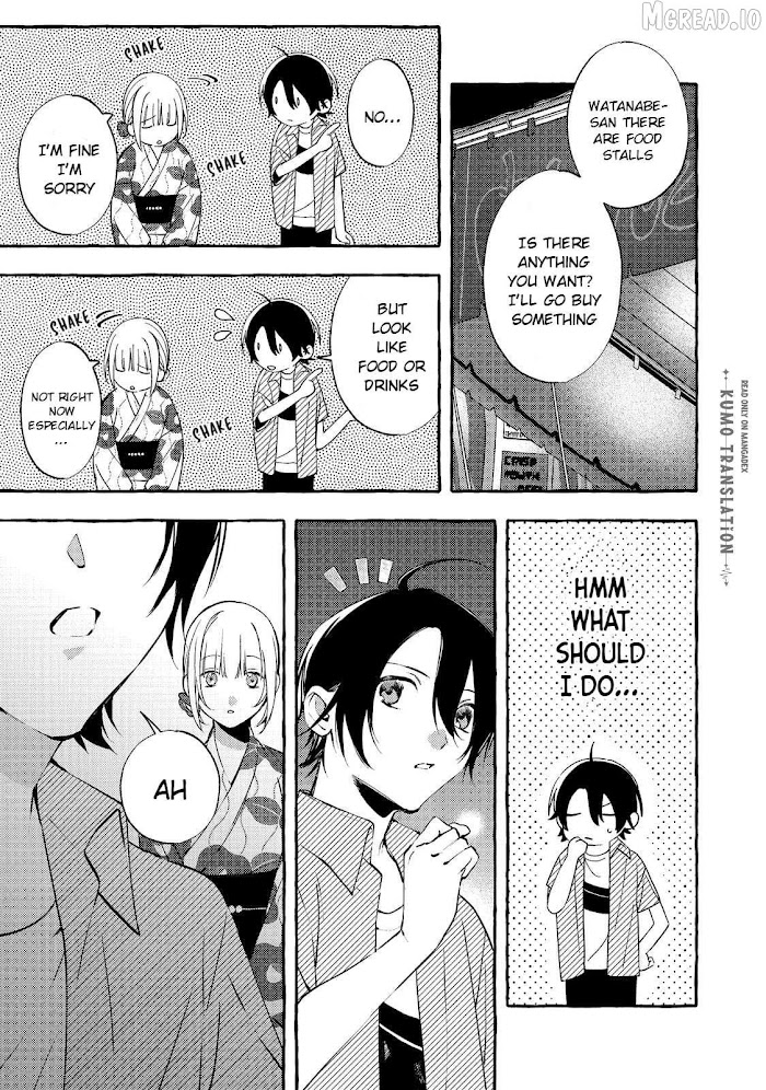 Gakuen no Madonna no Watanabe-san ga, Nazeka Maishuu Yotei wo Kiitekuru @comic Chap 10.1 - Next Chap 11.1
