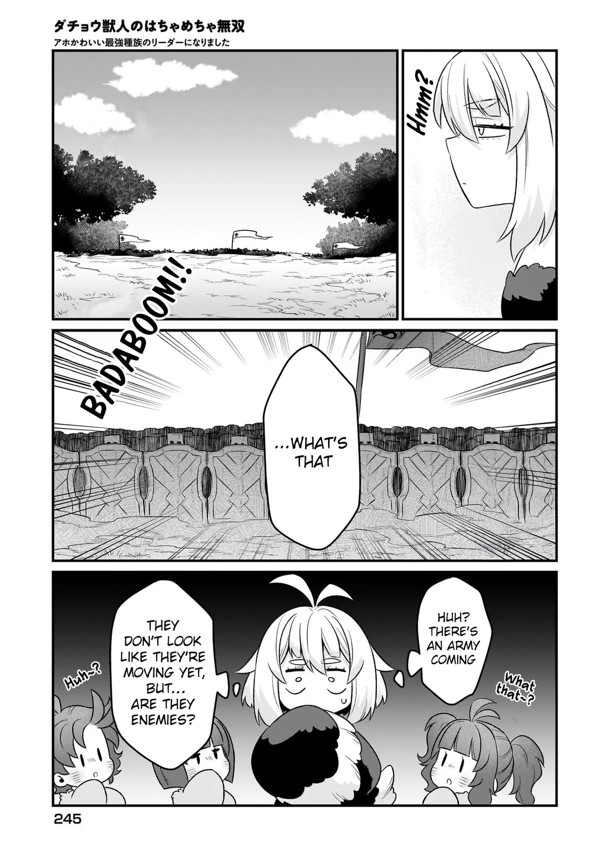 Dachou Juujin no Hachamecha Musou: Aho Kawaii Saikyou Shuzoku no Leader ni Narimashita Chap 10 - Next Chap 11