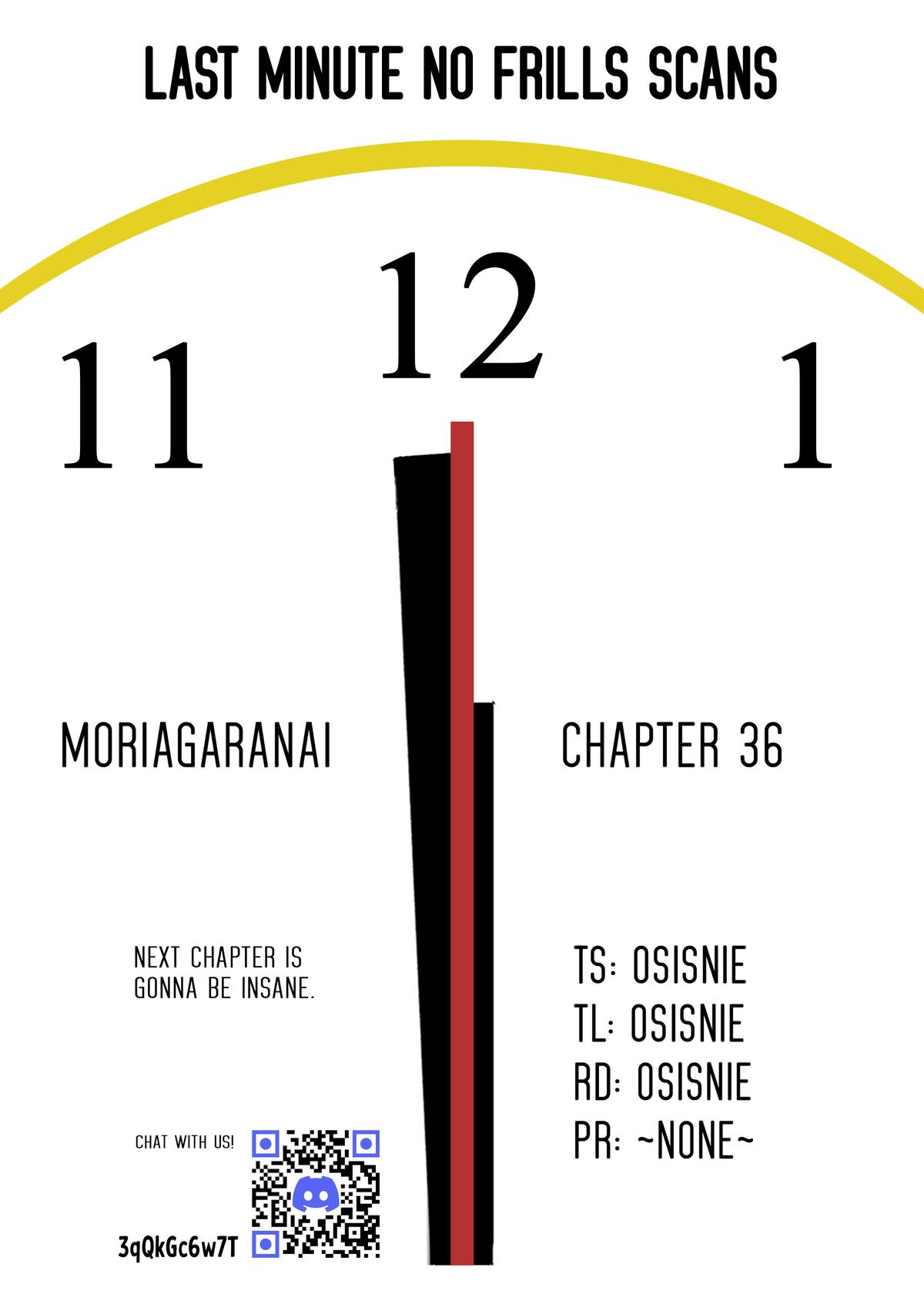 Moriagaranai Date Chap 36 - Next Chap 37