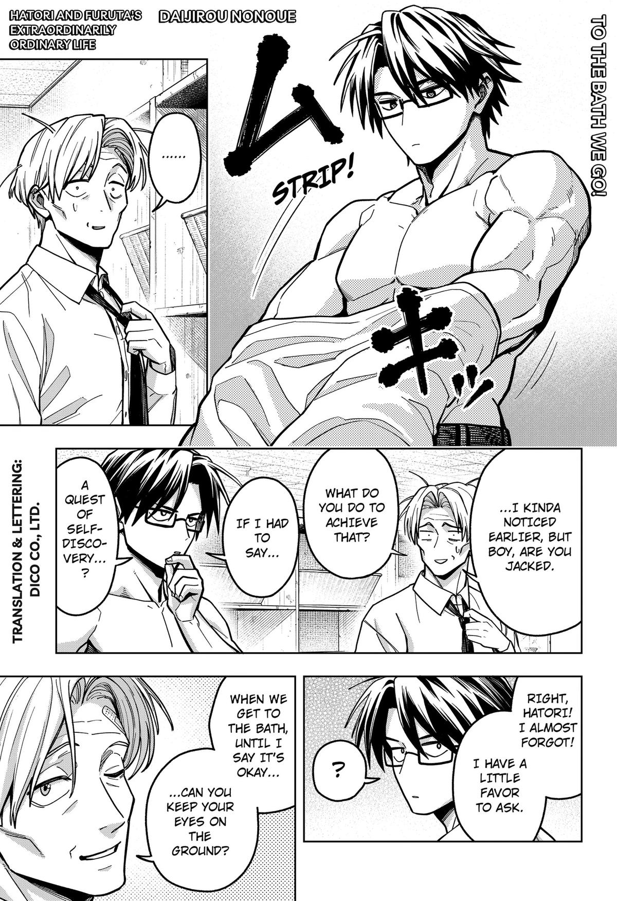 Hatori to Furuta no Hinichijou Sahanji Chap 13 - Next Chap 14