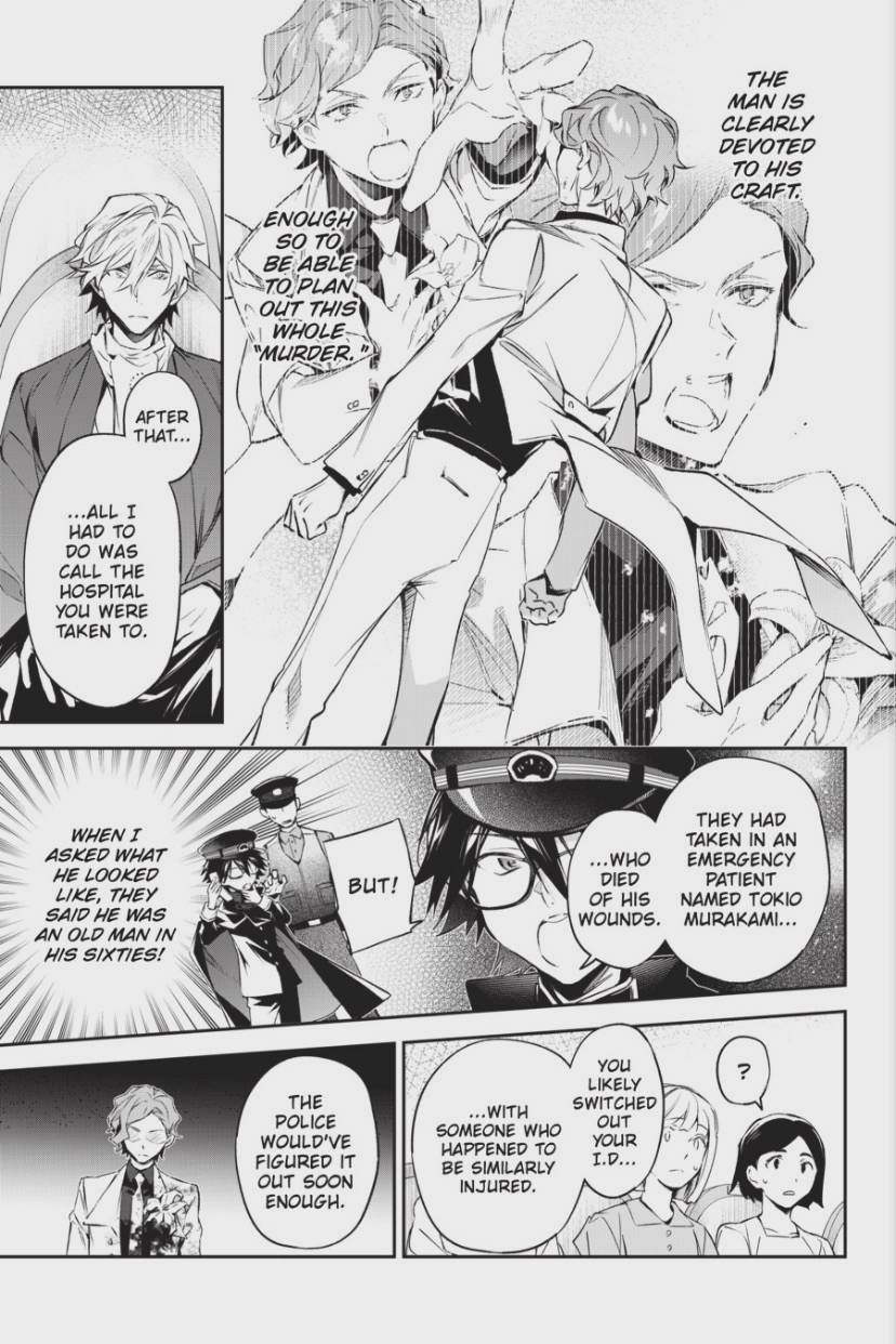 Bungou Stray Dogs: Tanteisha Setsuritsu Hiwa Chap 14 - Next Chap 15