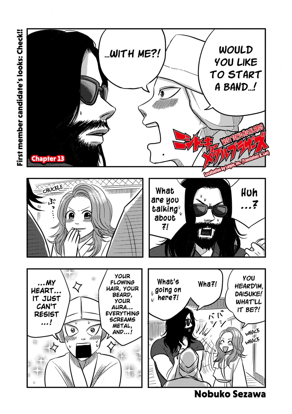 Nishi Tokyo Metal Brothers Chap 13 - Next Chap 14