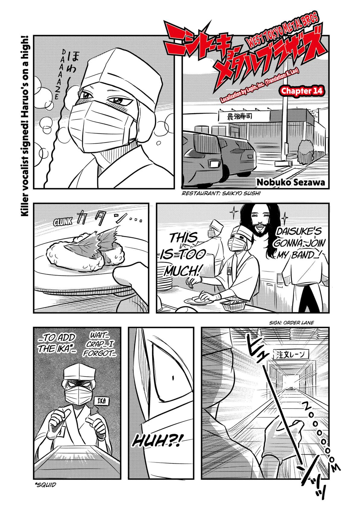 Nishi Tokyo Metal Brothers Chap 14 - Next Chap 15