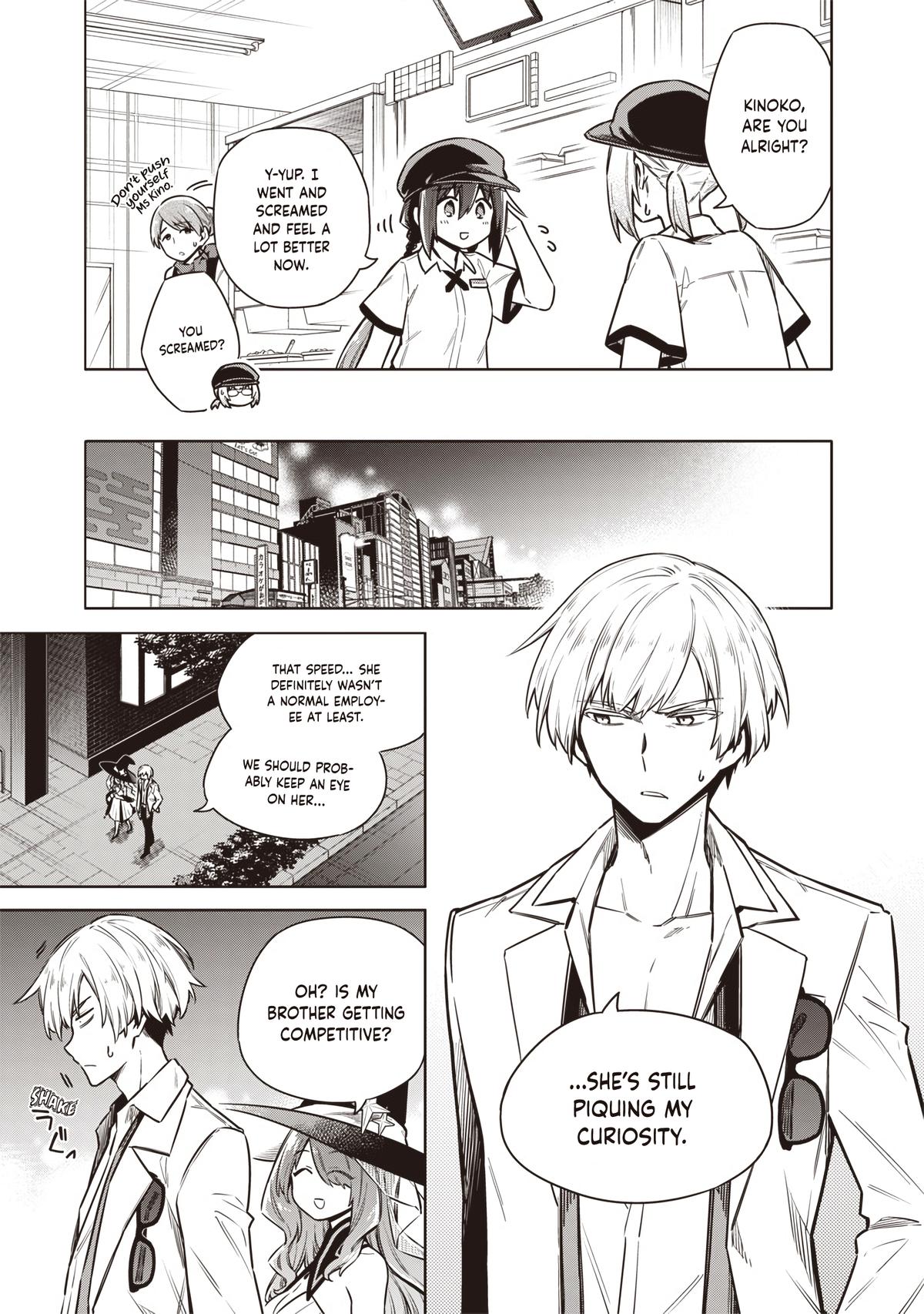 Toukyou KINOKO: Sekai Ranking 1-i no Komyu-ryoku Saijaku JK Chap 21 - Next Chap 22