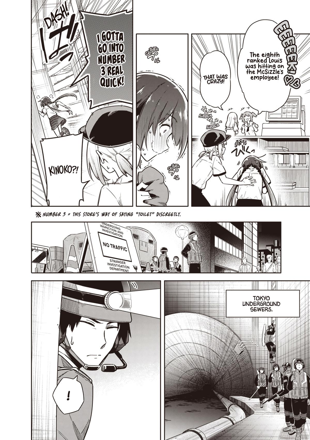 Toukyou KINOKO: Sekai Ranking 1-i no Komyu-ryoku Saijaku JK Chap 21 - Next Chap 22