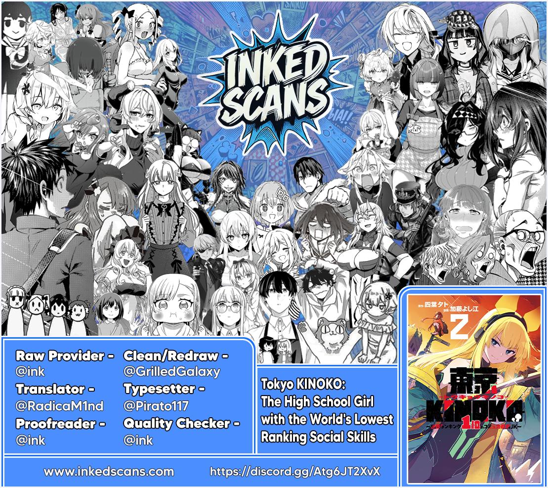 Toukyou KINOKO: Sekai Ranking 1-i no Komyu-ryoku Saijaku JK Chap 21 - Next Chap 22